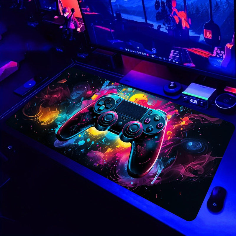 Gamepad padrão mouse pad grande gaming mousepad xxl gamer teclado almofadas esc