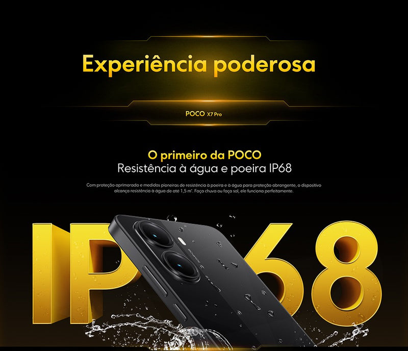 Versão global poco x7 pro smartphone dimensão 8400-ultra 6.67&quot; 120hz disp