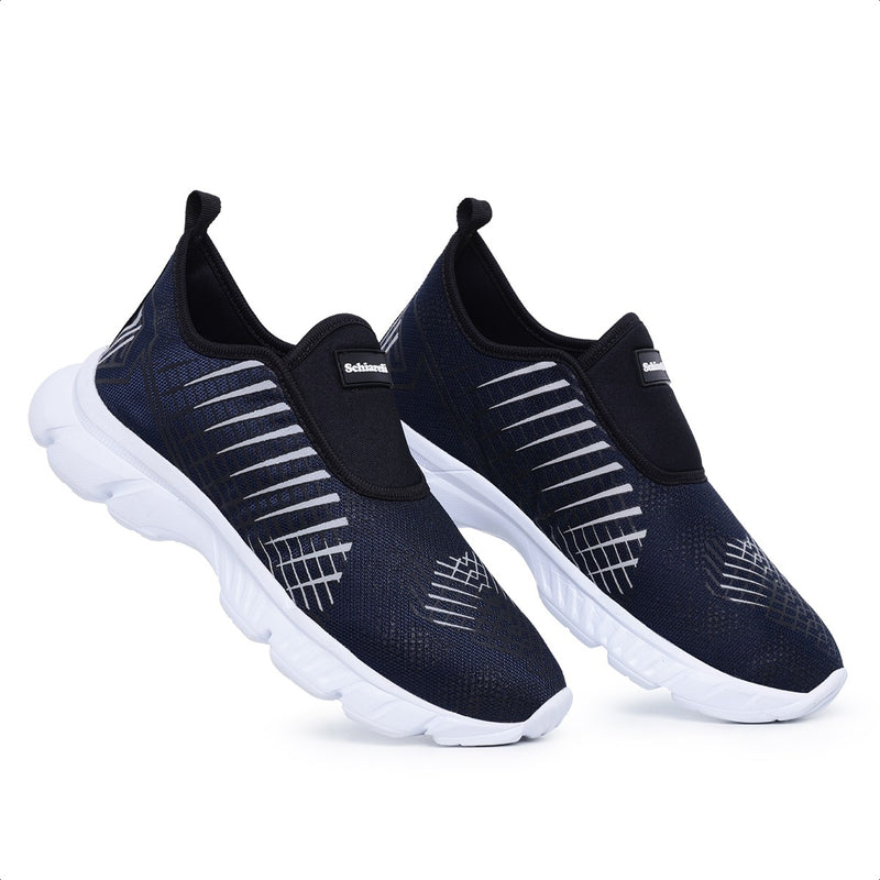 Tênis Masculino Esportivo Super Leve Macio Confortável Corrida Passeios Trabal
