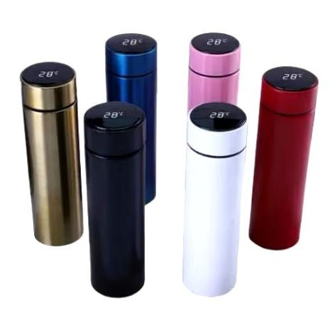 Garrafa Térmica Inox, Sensor Inteligente De Temperatura Digital Led bebida quen