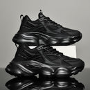 Tênis masculino casual atlético tênis de caminhada masculino preto alta quali