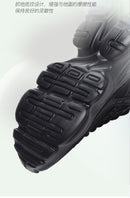 Tênis masculino casual atlético tênis de caminhada masculino preto alta quali