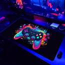 Gamepad padrão mouse pad grande gaming mousepad xxl gamer teclado almofadas esc