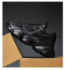 Tênis masculino casual atlético tênis de caminhada masculino preto alta quali