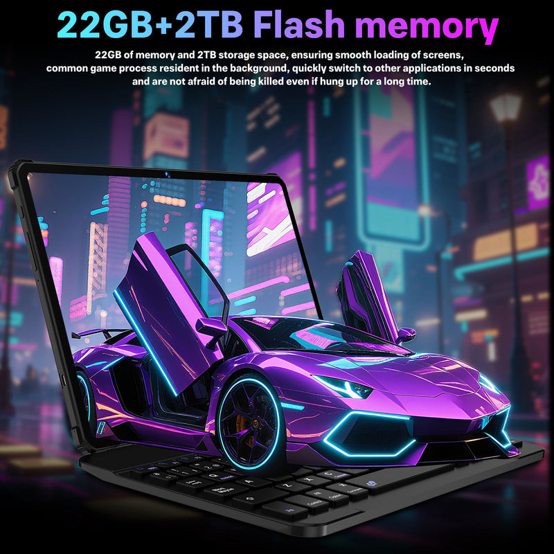 Novo pad 17 pro tablet 22gb + 2tb tablet android 15 pc original snapdragon 8 gen