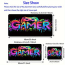 Gamepad padrão mouse pad grande gaming mousepad xxl gamer teclado almofadas esc