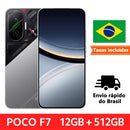 ?Estreia mundial?POCO F7 5G Smartphone Snapdragon 8s Gen 4 NFC 256GB 512GB 6,83