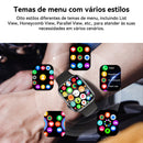 Relógio inteligente série 9 amoled smartwatch masculino 2024 nfc gps rastreado