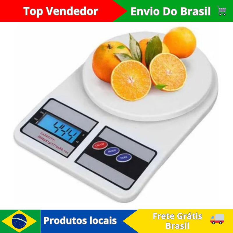 Balança Digital De Cozinha Alta Precisao 10kg