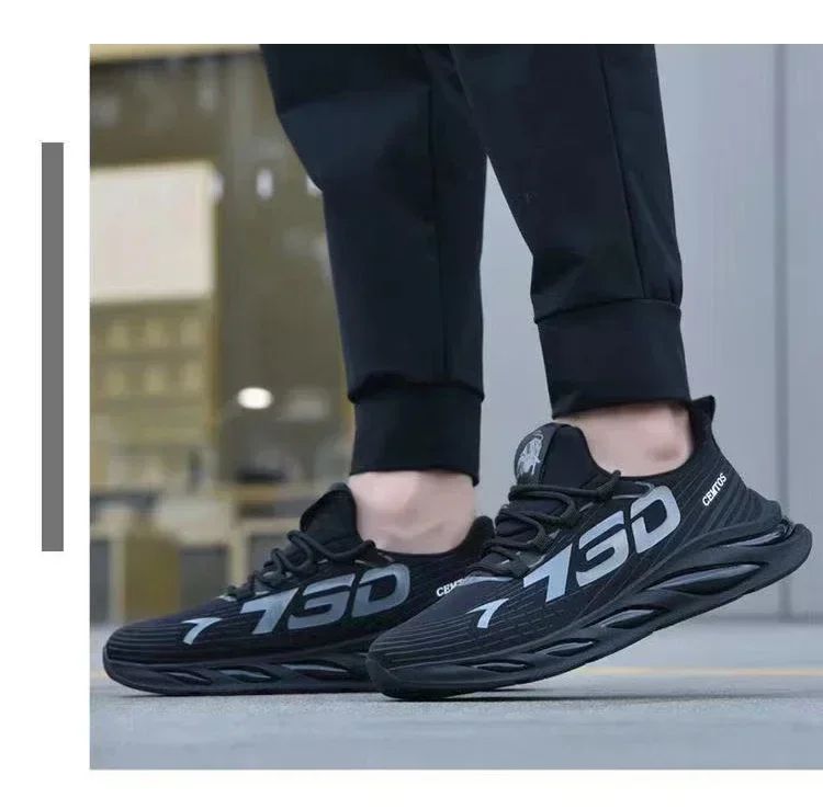 Sapatos masculinos novo verão tênis rede superfície maré marca esportes laze