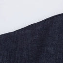 Primavera nova série 1975 denim midi vestido com lapela zíper lateral moda rug