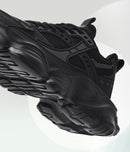 Tênis masculino casual atlético tênis de caminhada masculino preto alta quali