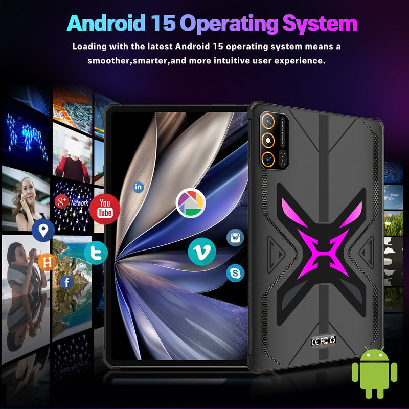 Novo pad 17 pro tablet 22gb + 2tb tablet android 15 pc original snapdragon 8 gen