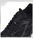 Tênis masculino casual atlético tênis de caminhada masculino preto alta quali