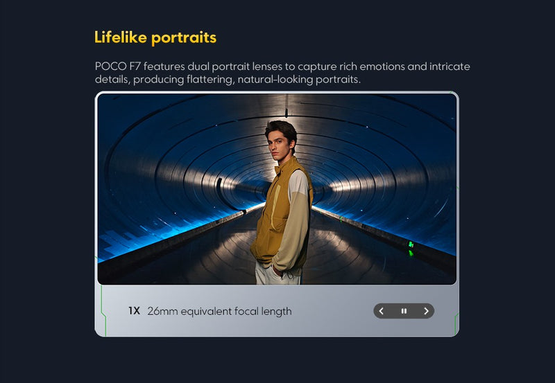 ?Estreia mundial?POCO F7 5G Smartphone Snapdragon 8s Gen 4 NFC 256GB 512GB 6,83