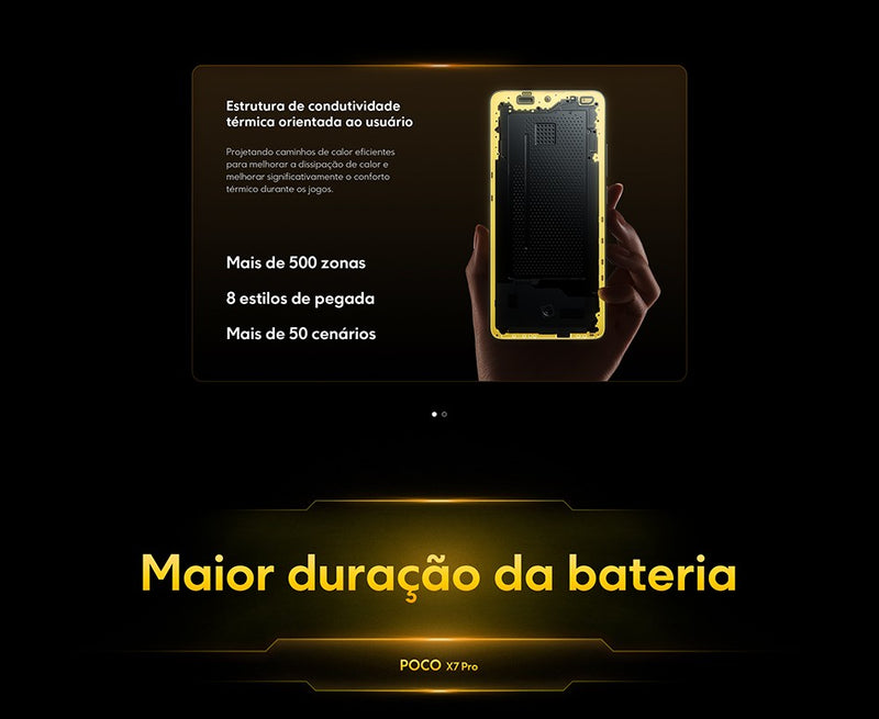 Versão global poco x7 pro smartphone dimensão 8400-ultra 6.67&quot; 120hz disp