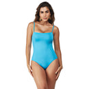 Body Maiô Decote Reto, Alças Ajustáveis, Bojo Fixo L'evo